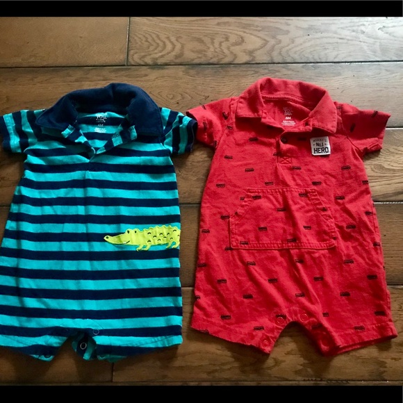 Baby boy 6 month onesies - Picture 2 of 4